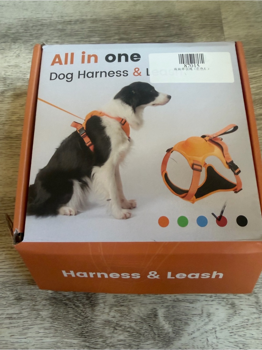 Retractable Dog Harness & Leash